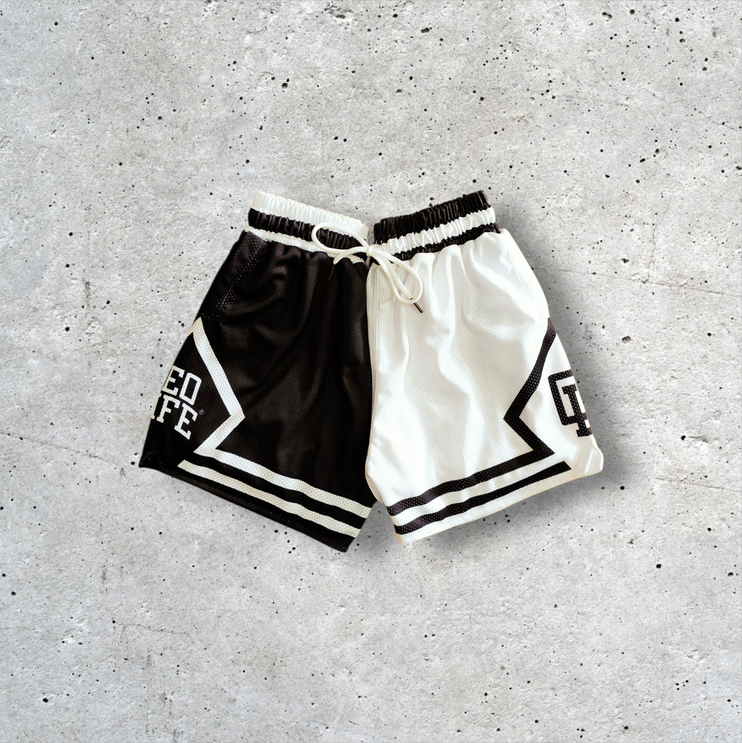 GEOLIFE CHICAGO INSPIRED - MESH SHORT - WHITE