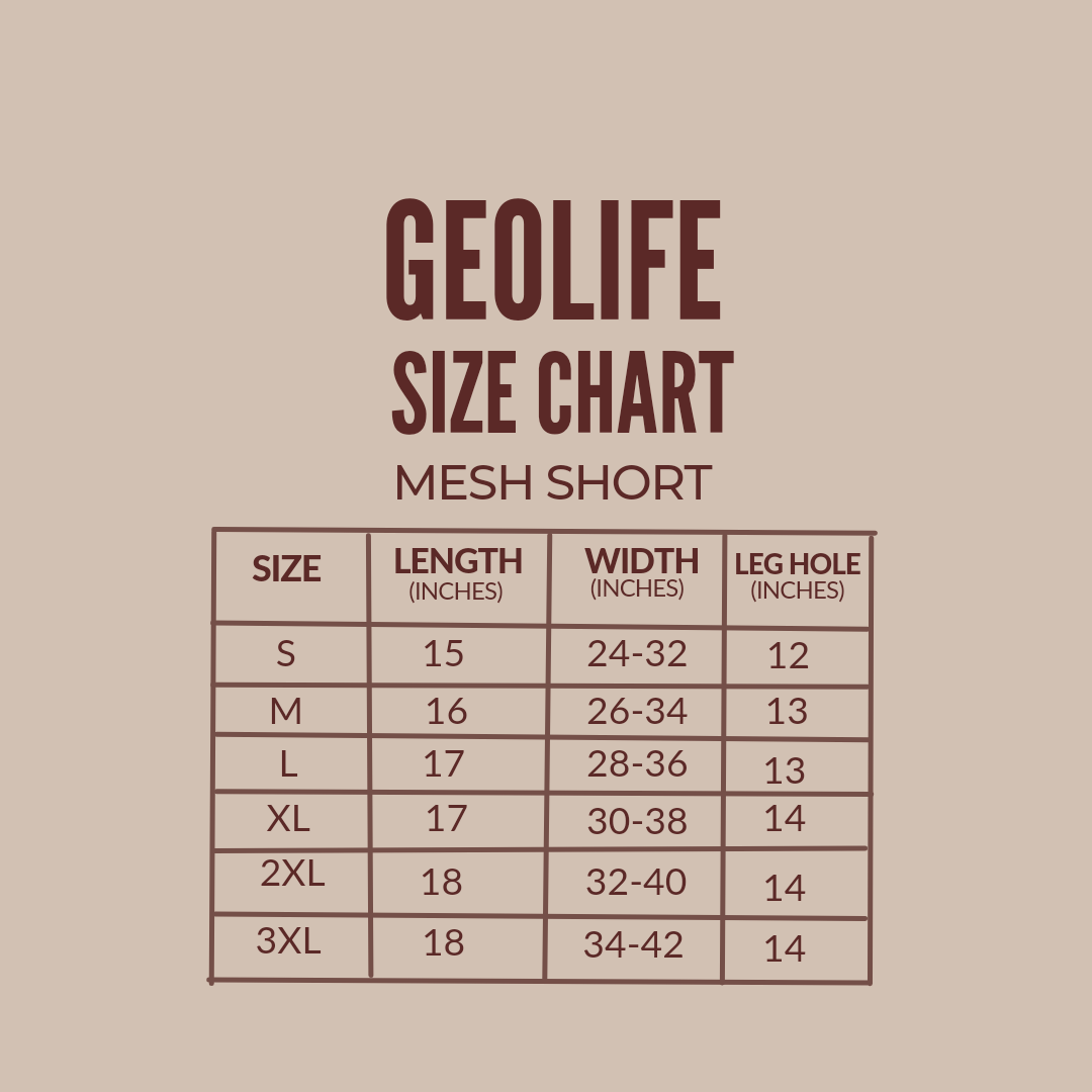 GEOLIFE EMBROIDERY MESH --- BLACK