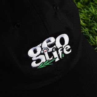 EMBROIDERY CAP BLACK - GEOLIFE