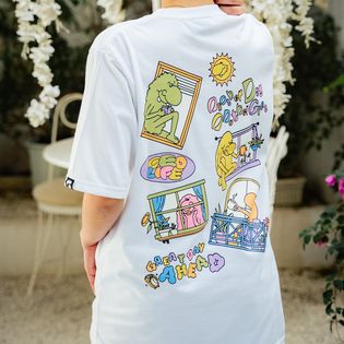 ANOTHER DAY WHITE TSHIRT - GEOLIFE