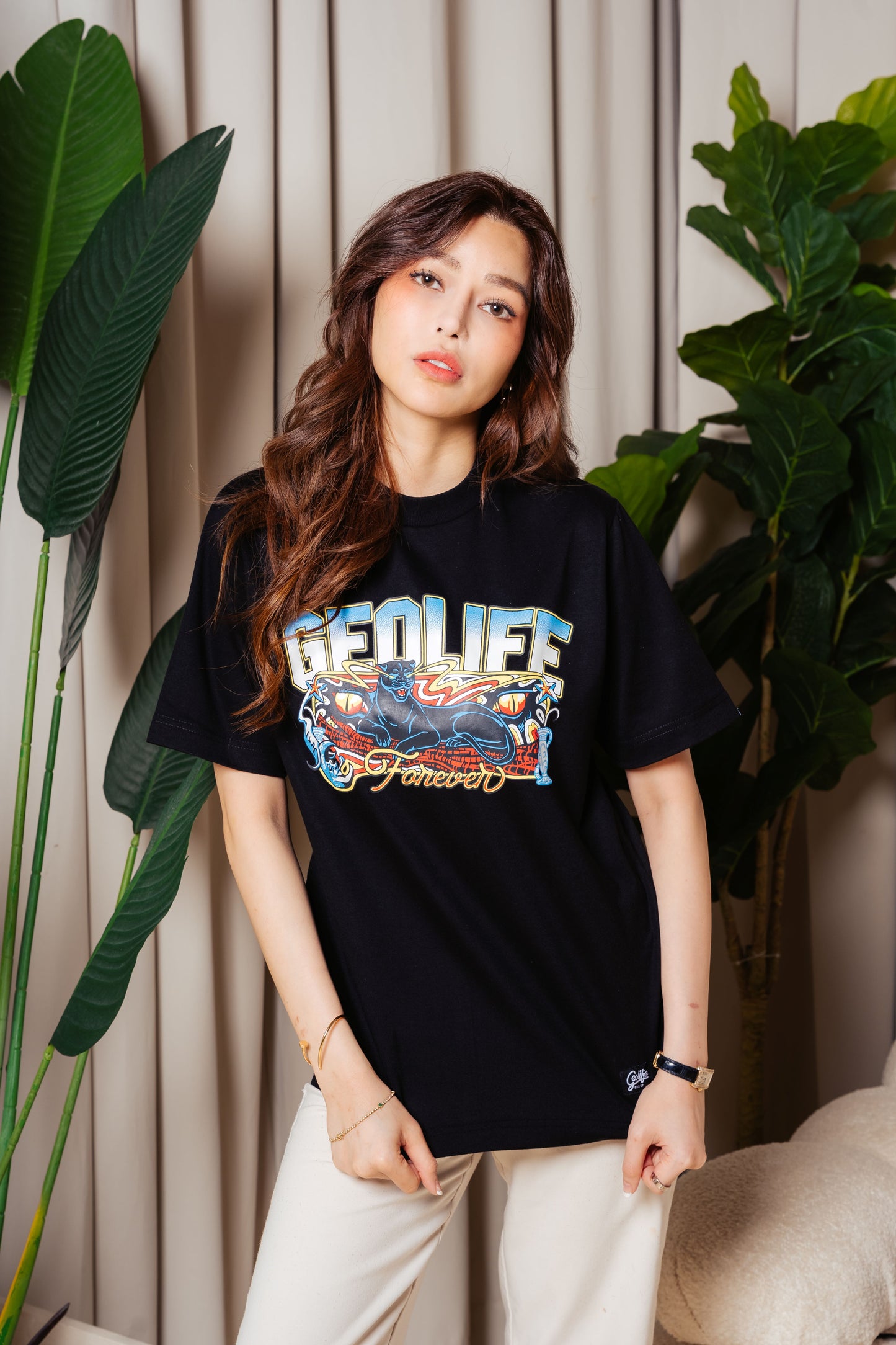 PANTHERSIGHTBLACK TSHIRT - GEOLIFE