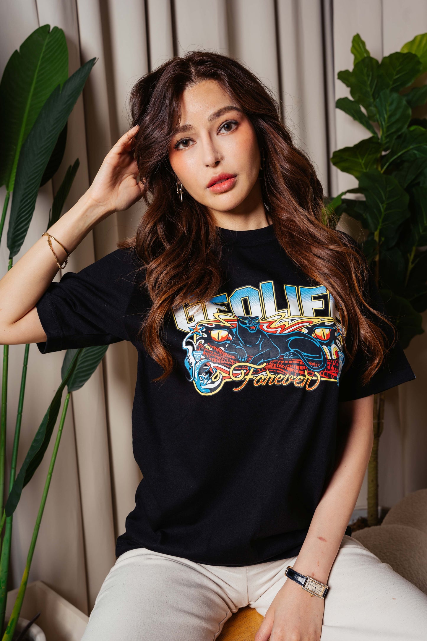 PANTHERSIGHTBLACK TSHIRT - GEOLIFE