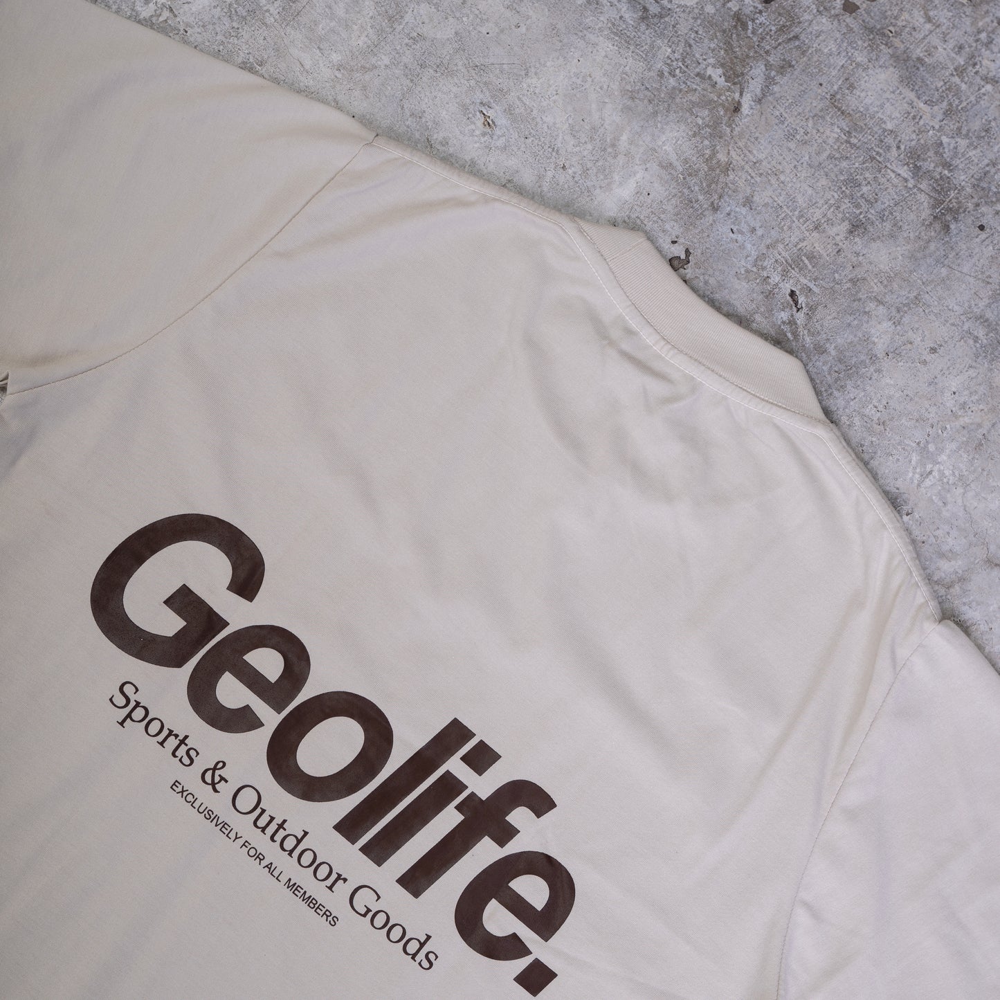 GEOLIFE SPORTS - BEIGE TSHIRT