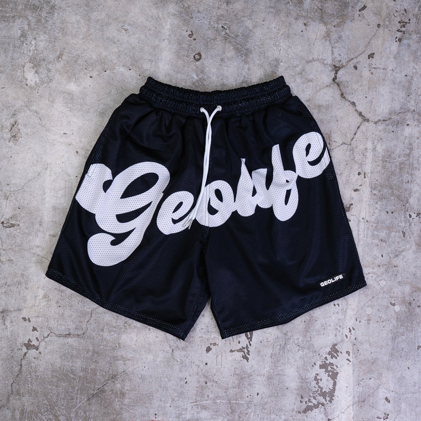 GEOLIFE BASIC - BLACK MESH SHORT