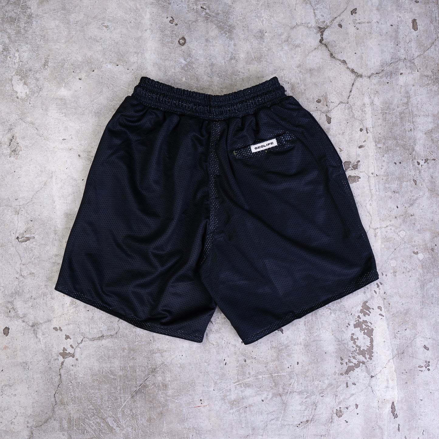GEOLIFE BASIC - BLACK MESH SHORT