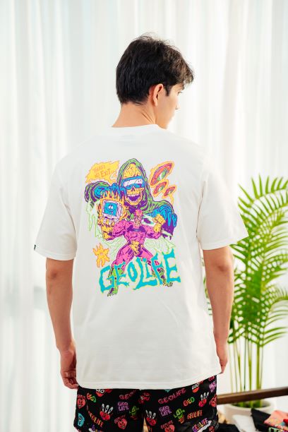 MANIPULATION WHITE TSHIRT - GEOLIFE