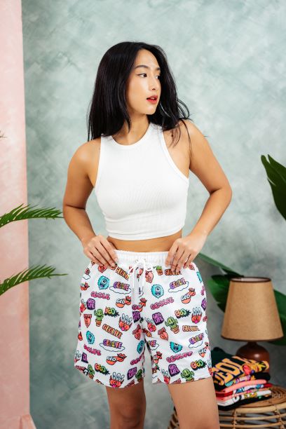 GEOLIFE MESH SHORT OFF WHITE