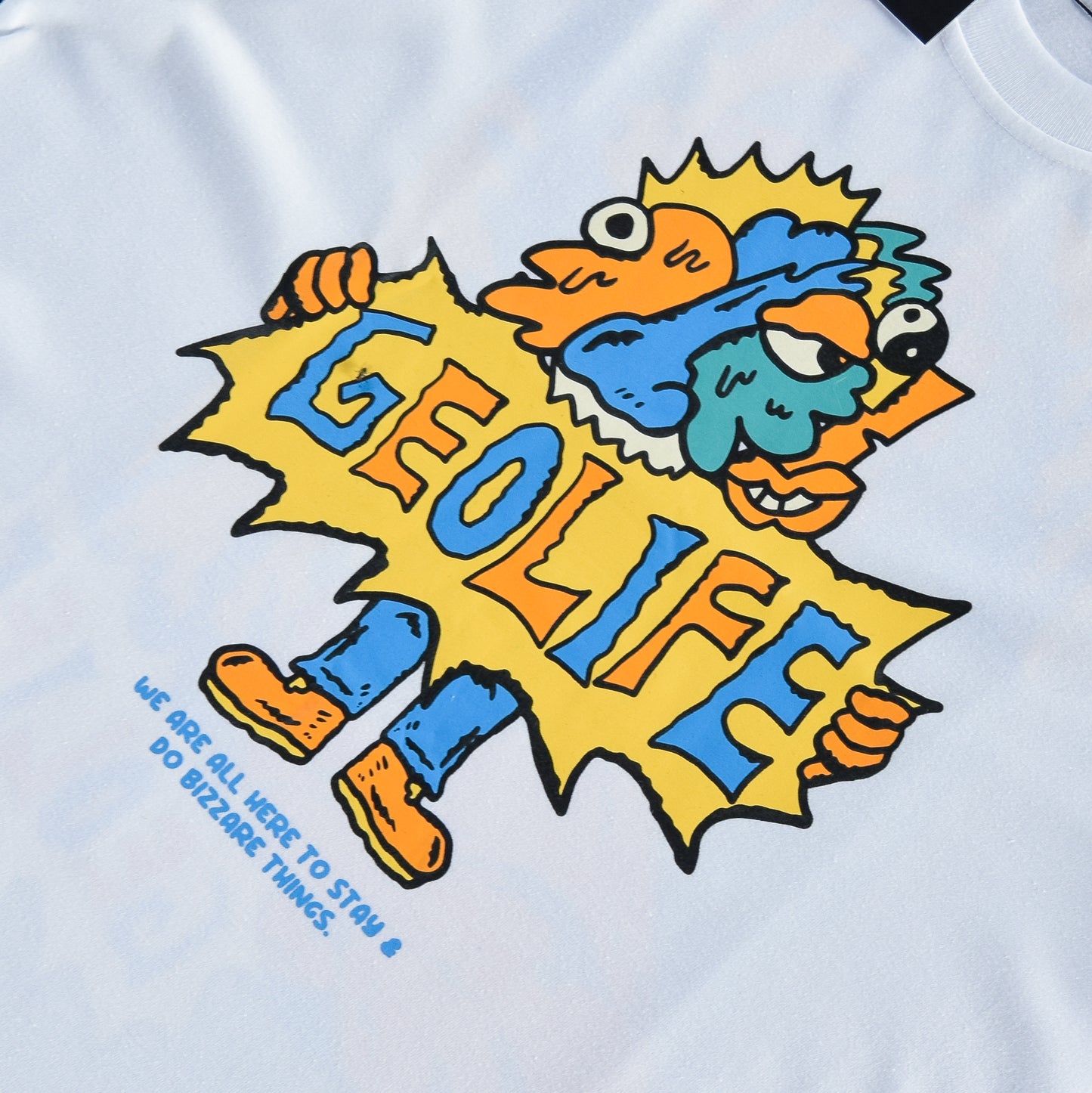 STAY WHITE TSHIRT - GEOLIFE