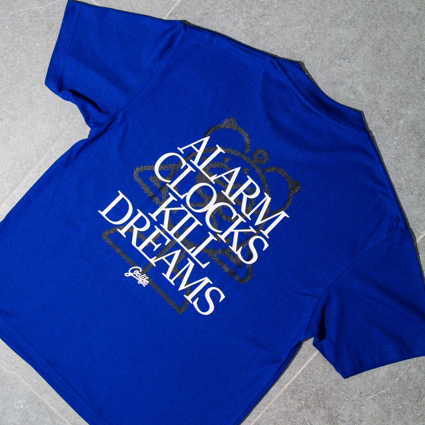 GEOLIFE ALARM CLOCK - ROYAL BLUE SHIRT