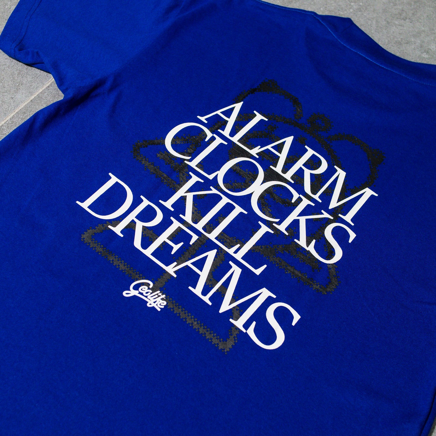 GEOLIFE ALARM CLOCK - ROYAL BLUE SHIRT