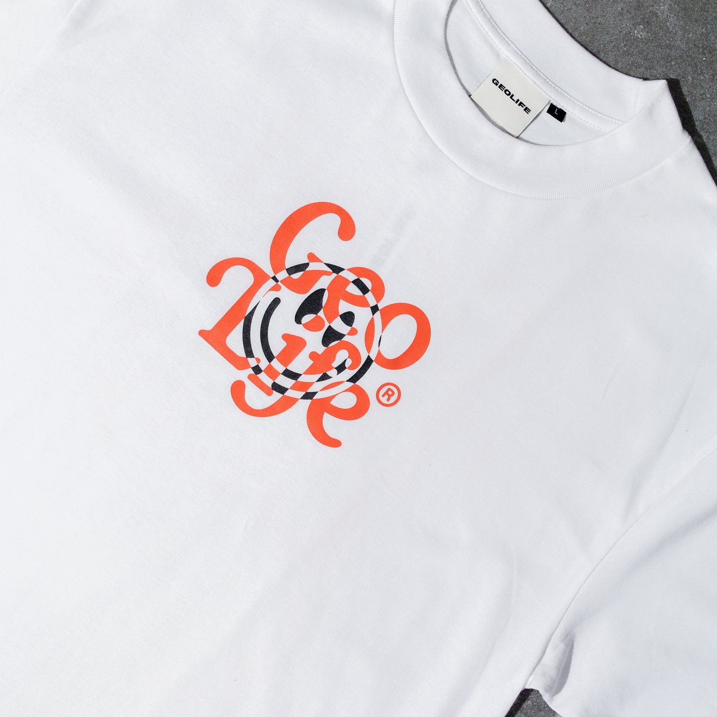 GEOLIFE GOOD HABITS - WHITE TSHIRT