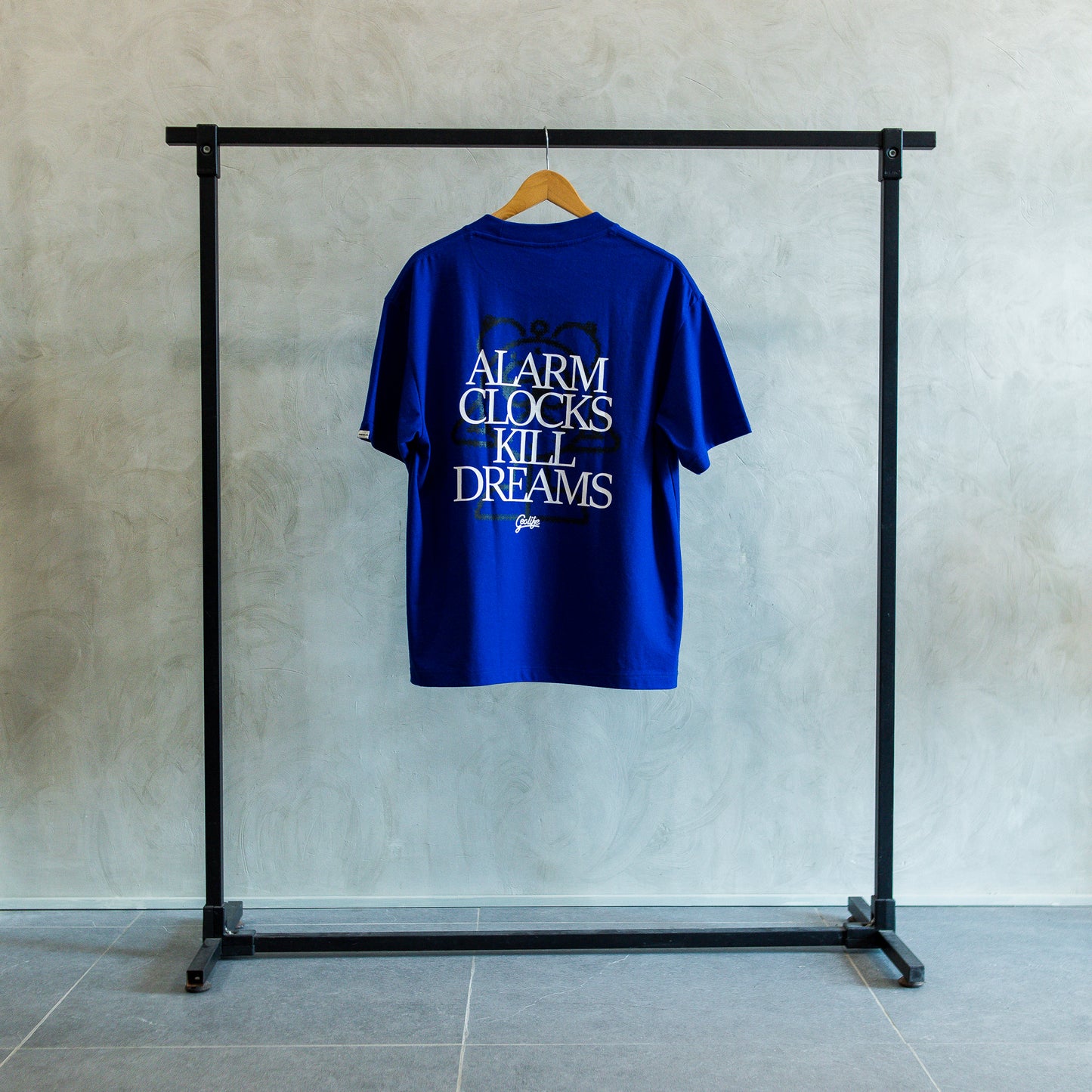 GEOLIFE ALARM CLOCK - ROYAL BLUE SHIRT