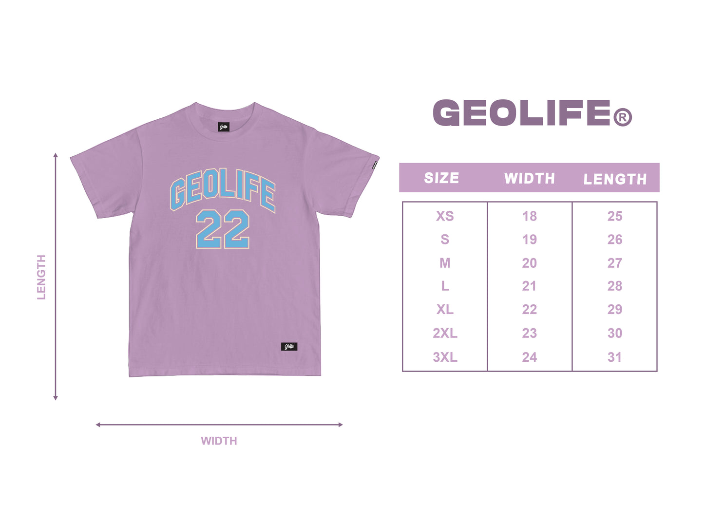 VARSITY RED TSHIRT - GEOLIFE