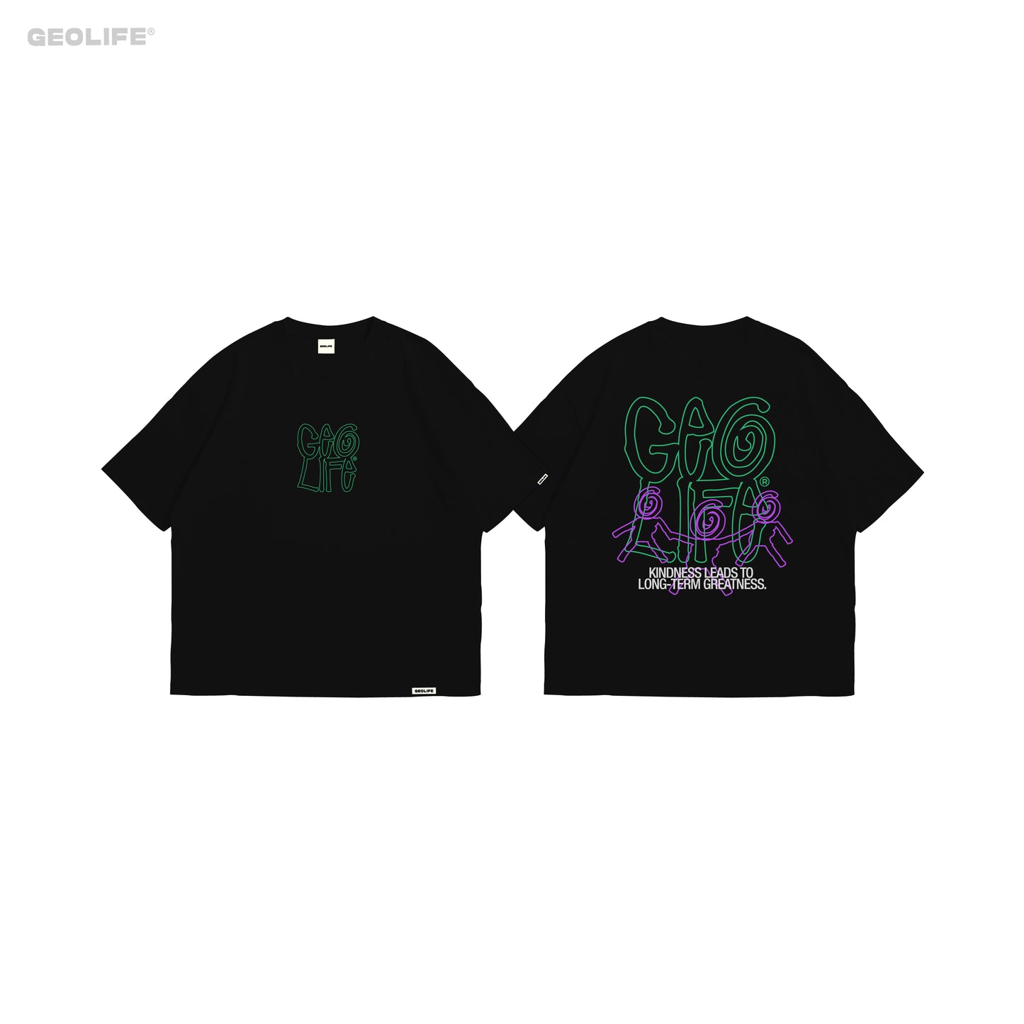 GEOLIFE GREATNESS - BLACK SHIRT