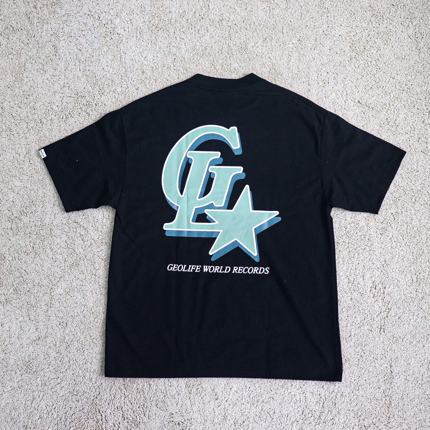 GEOLIFE WORLD RECORDS - BLACK TSHIRT