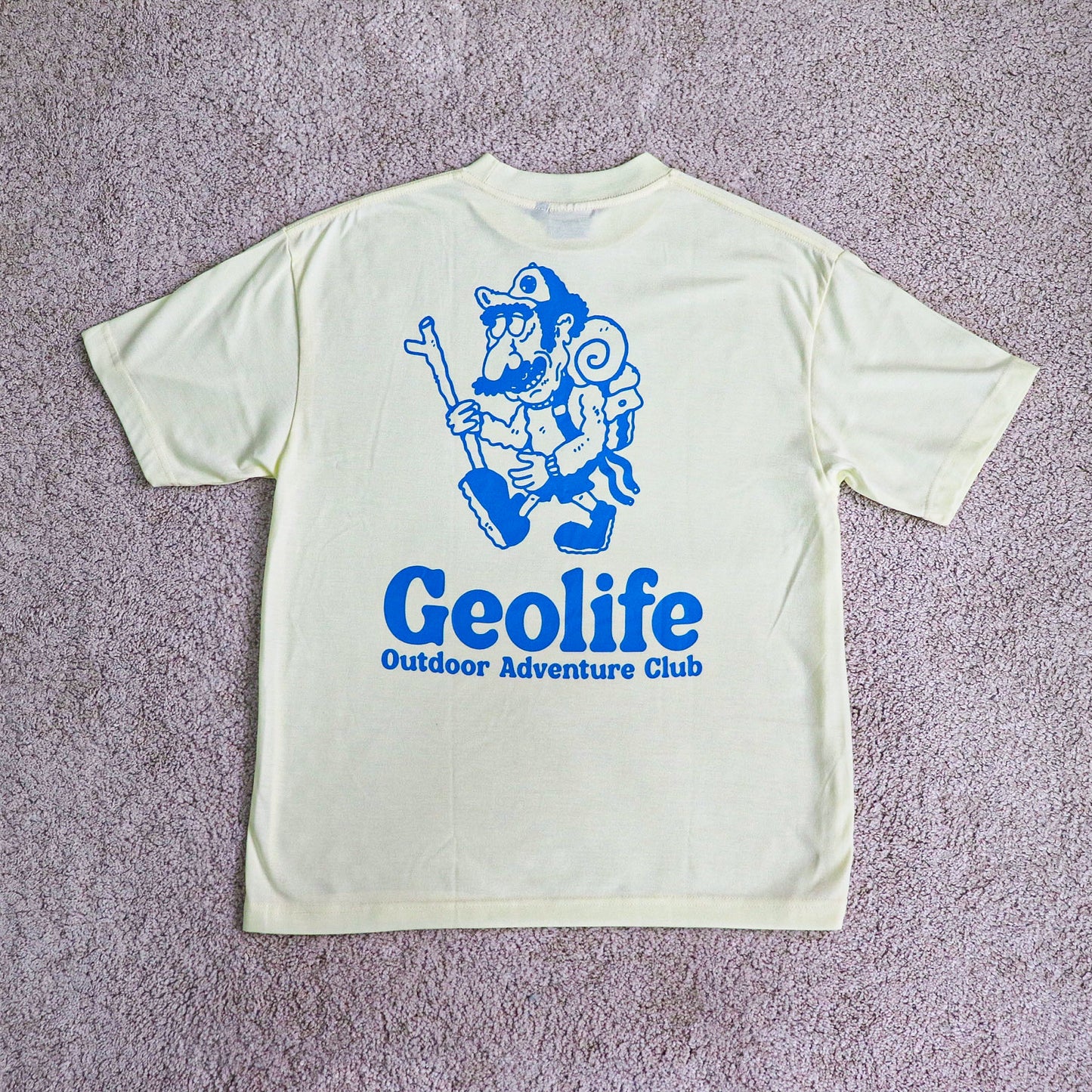 GEOLIFE CAMPER - CREAMTSHIRT