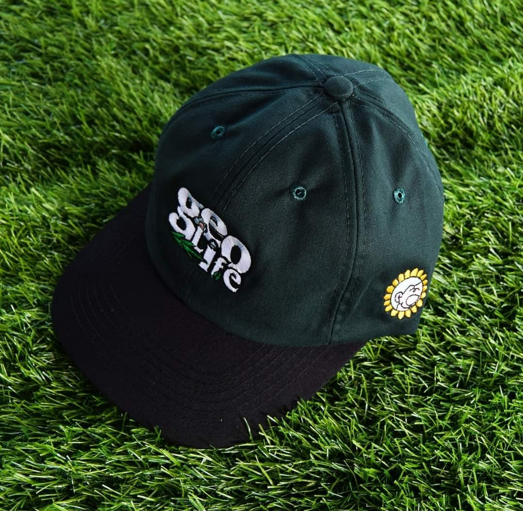 EMBROIDERY CAP GREEN - GREEN
