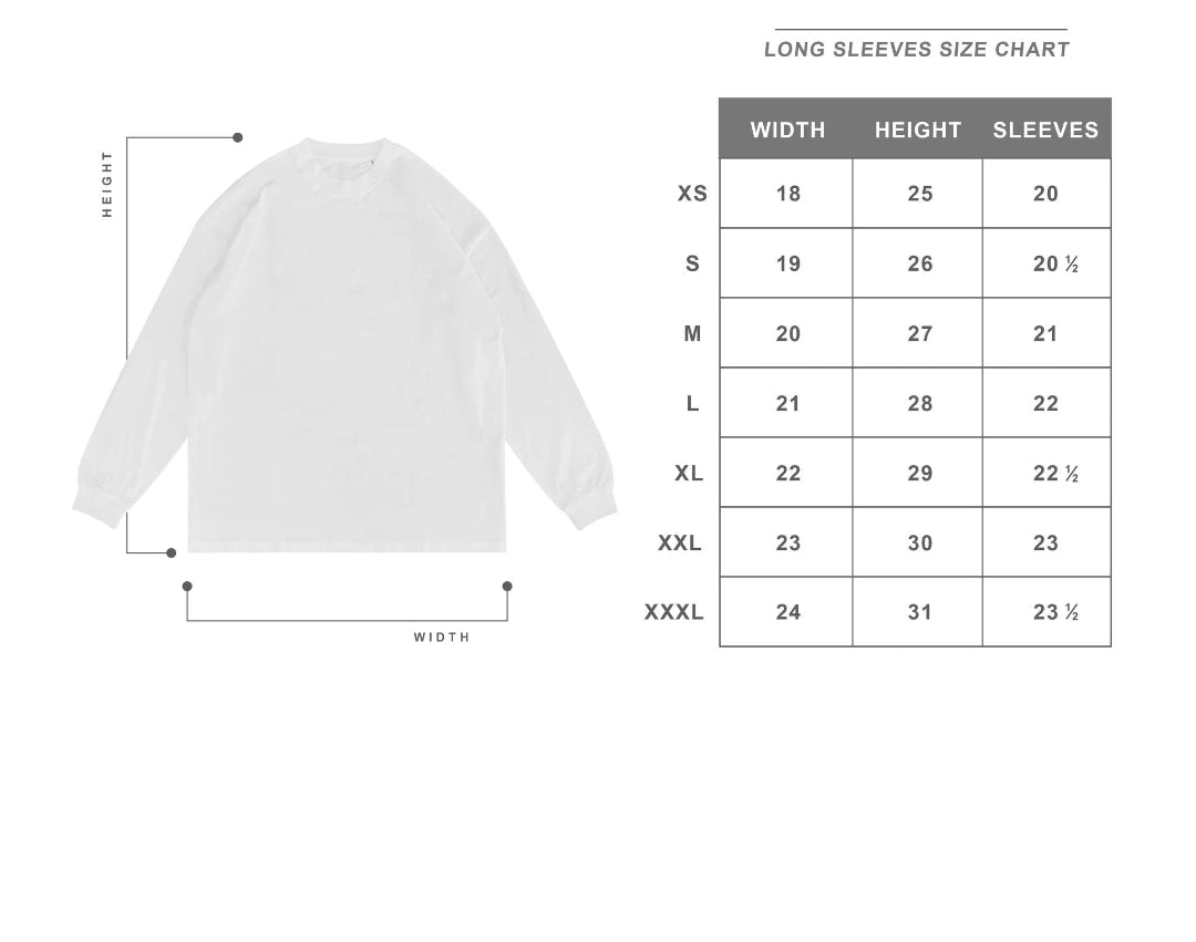 GEOLIFE ATOMS OFFWHITE LONGSLEEVES