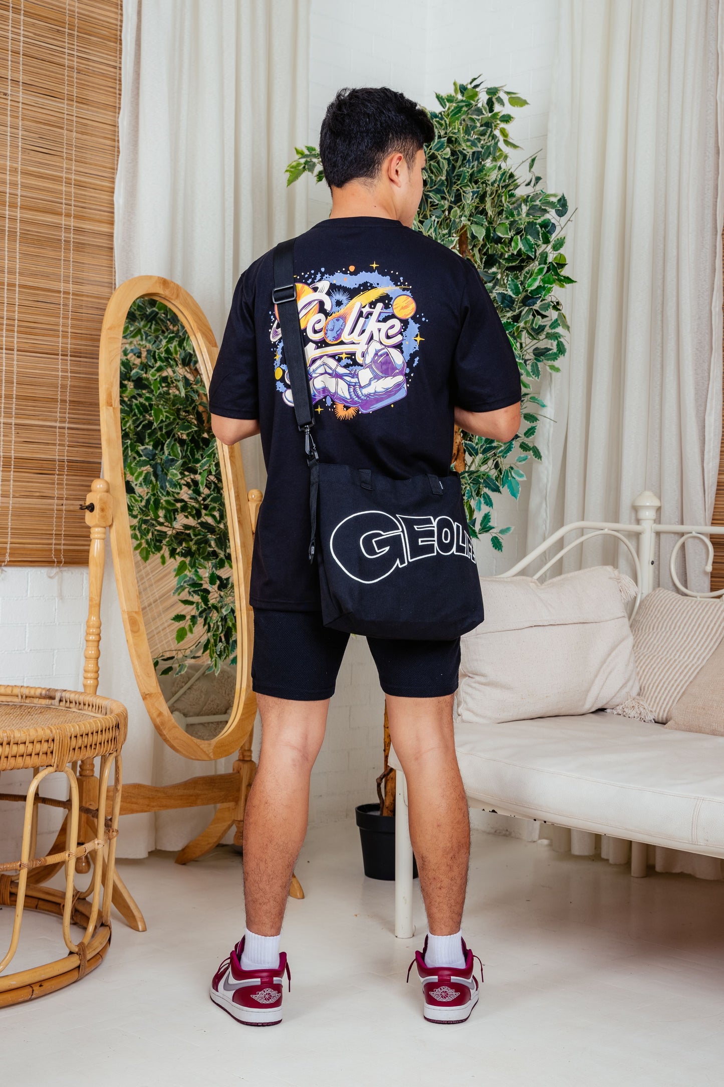 TWO-WAY TOTE BAG PLAIN - GEOLIFE