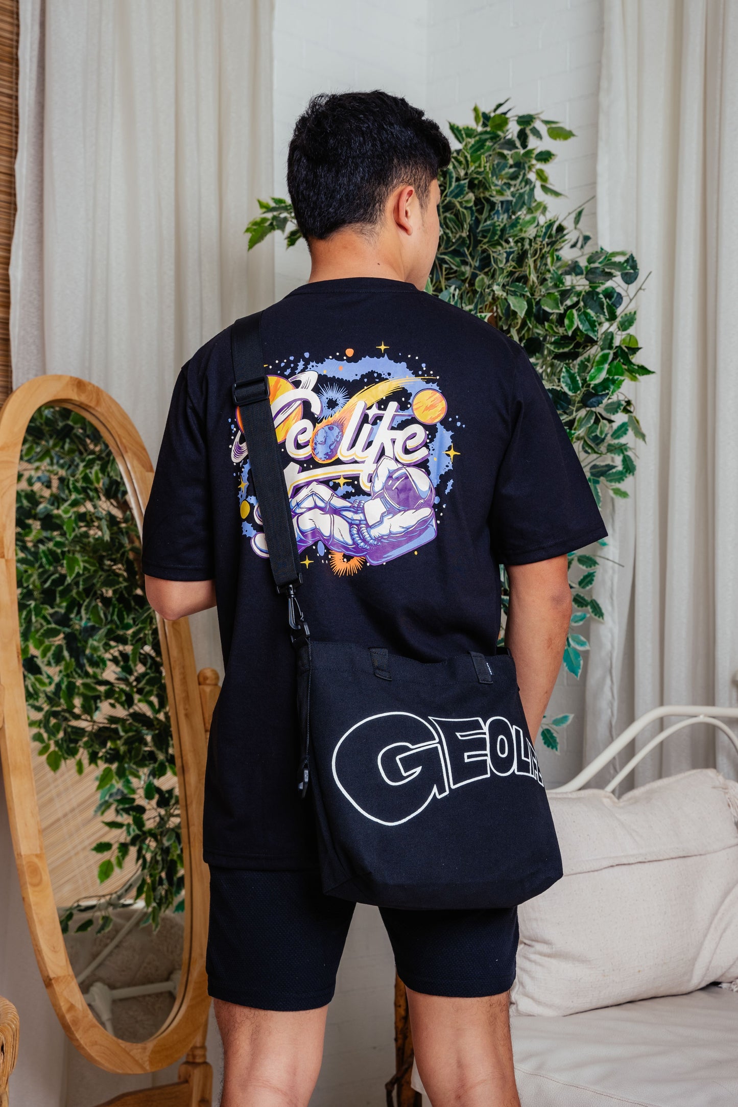 TWO-WAY TOTE BAG PLAIN - GEOLIFE