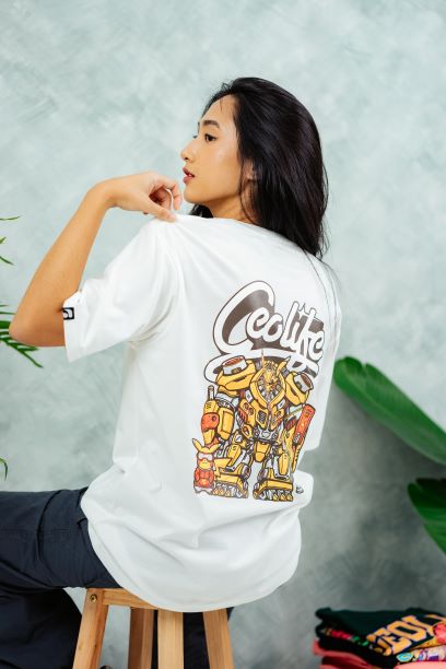 GEOCHU WHITE T- SHIRT - GEOLIFE