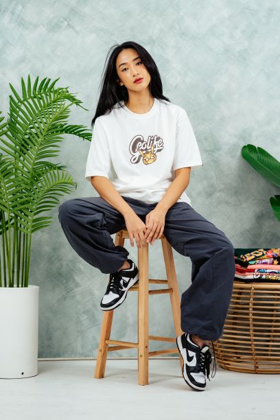 GEOCHU WHITE T- SHIRT - GEOLIFE