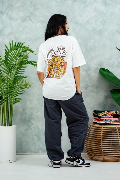 GEOCHU WHITE T- SHIRT - GEOLIFE