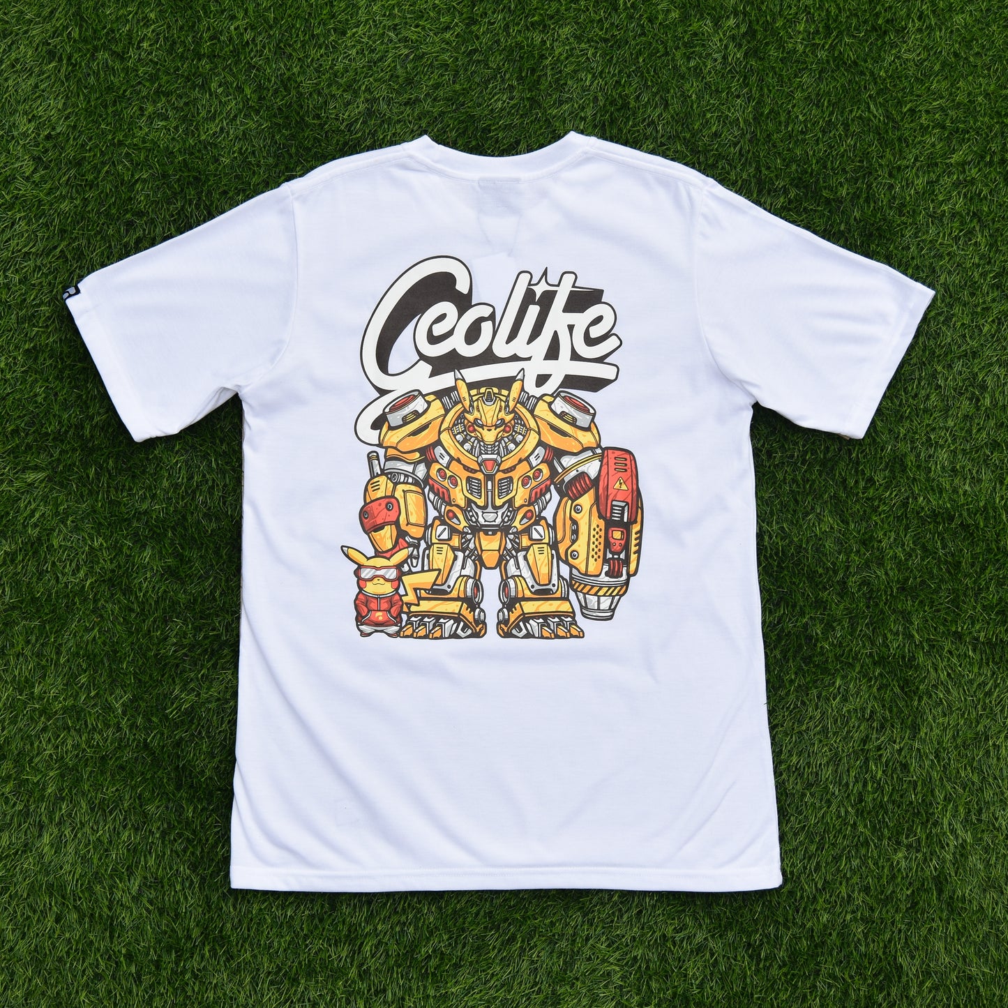 GEOCHU WHITE T- SHIRT - GEOLIFE