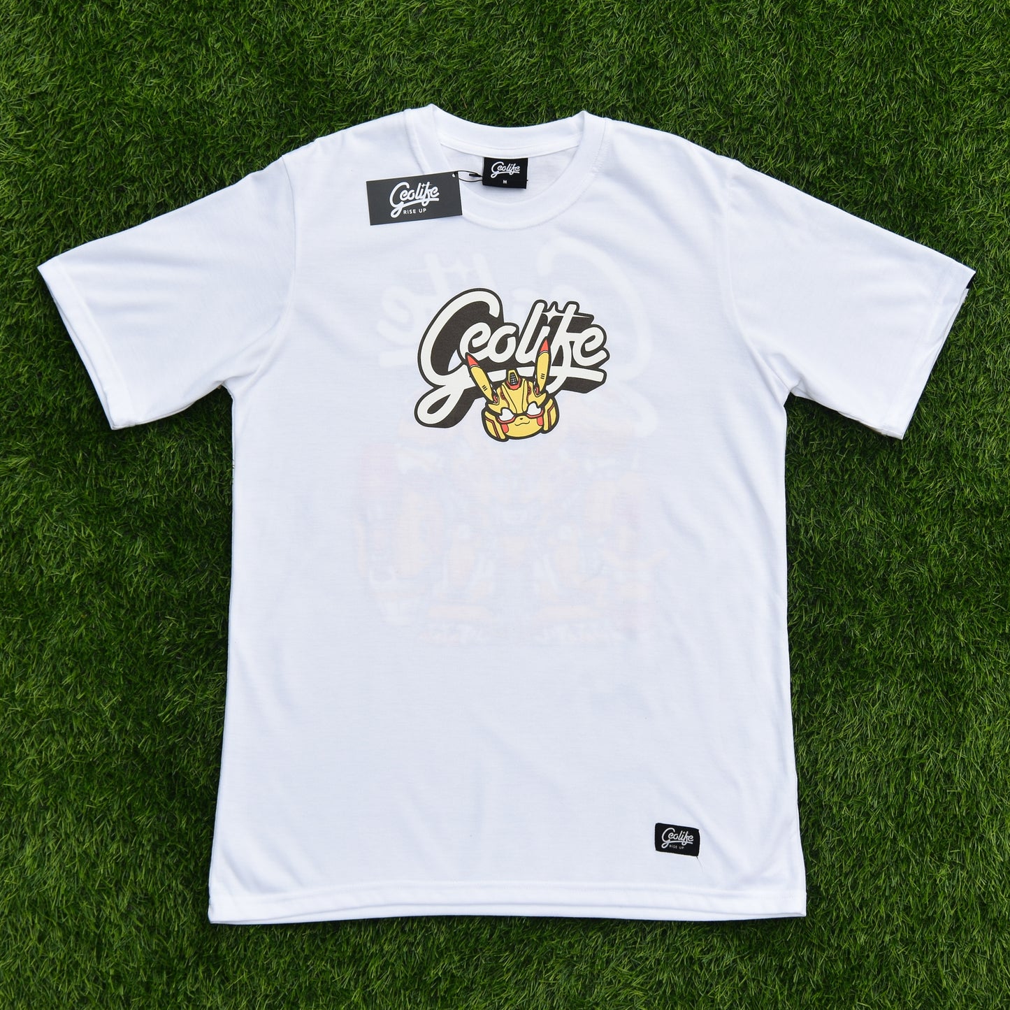 GEOCHU WHITE T- SHIRT - GEOLIFE