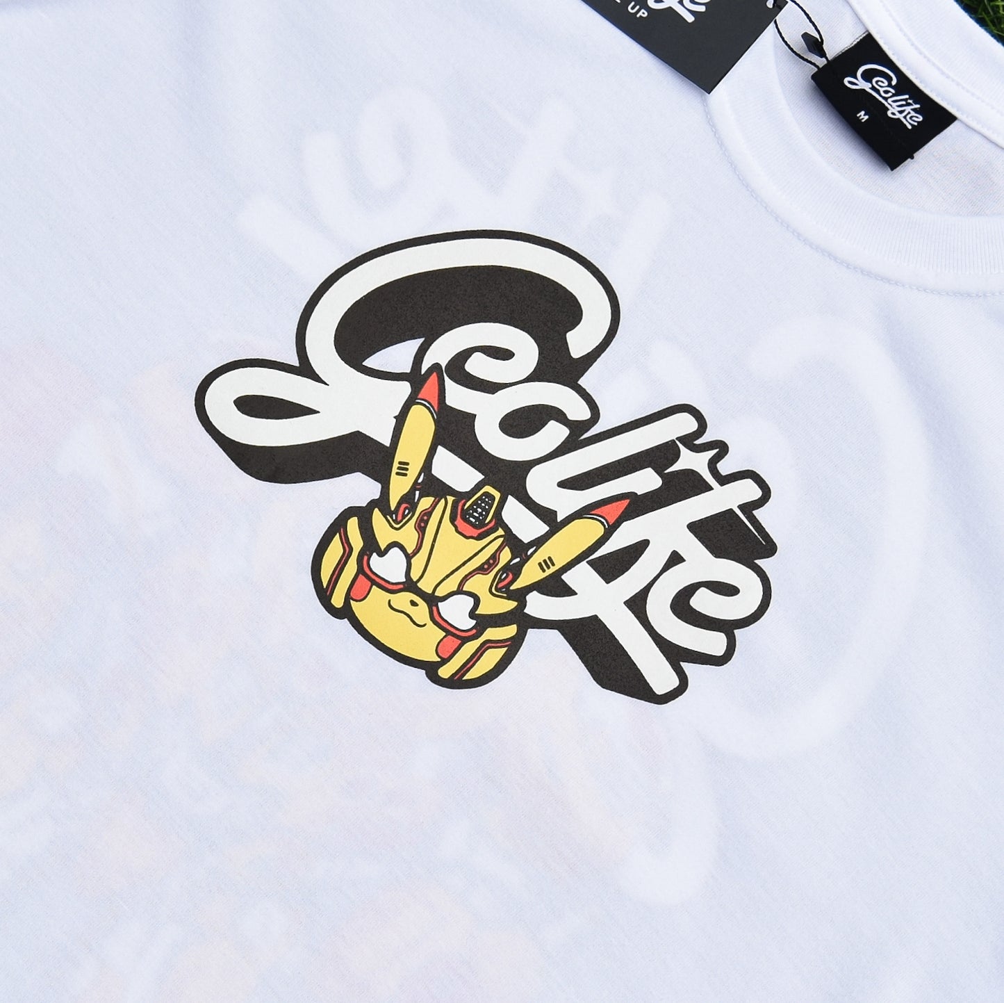 GEOCHU WHITE T- SHIRT - GEOLIFE