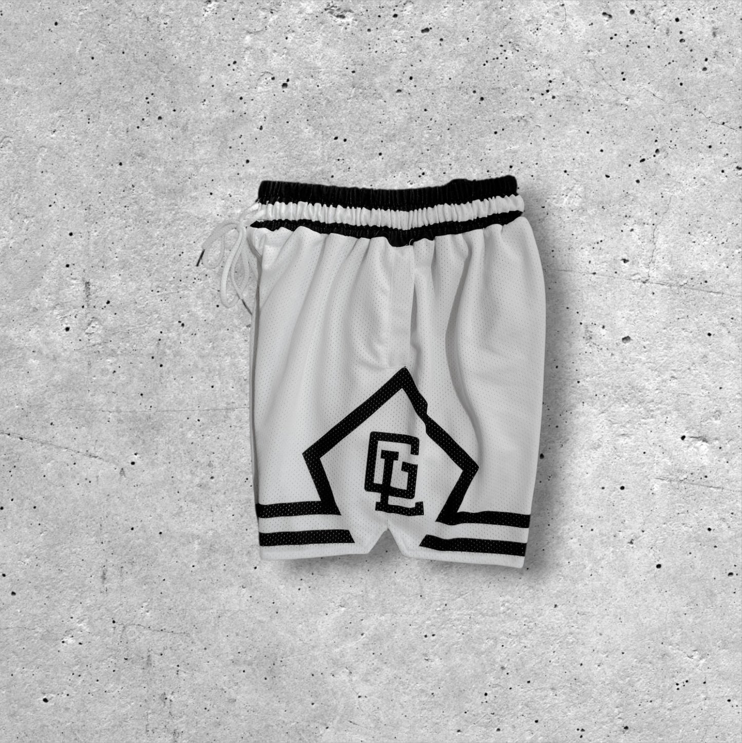 GEOLIFE CHICAGO INSPIRED - MESH SHORT - WHITE
