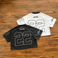 GEOLIFE JERSEY CROP TOP -  WHITE SHIRT