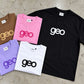 GEOLIFE EMBROIDERY  KHAKI TSHIRT