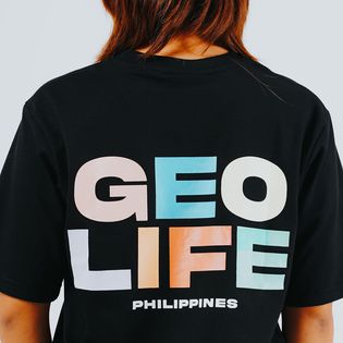 GEOLIFE PHILIPPINES  BLACK TSHIRT