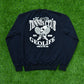 FIELD DAY EMBOSSED SWEATSHIRT - BLACK - GEOLIFE