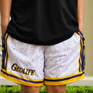 MAMBA MESH SHORT WHITE - GEOLIFE