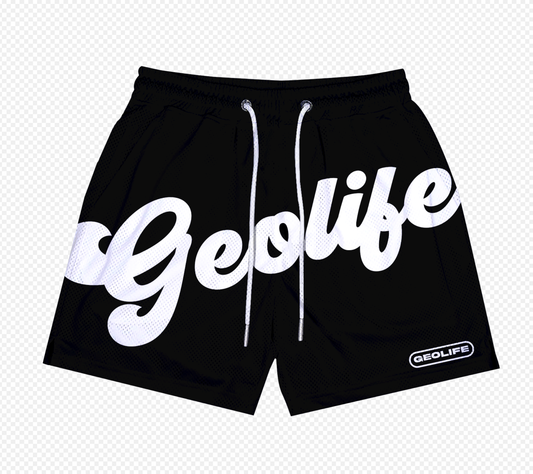 GEOLIFE BASIC - BLACK MESH SHORT