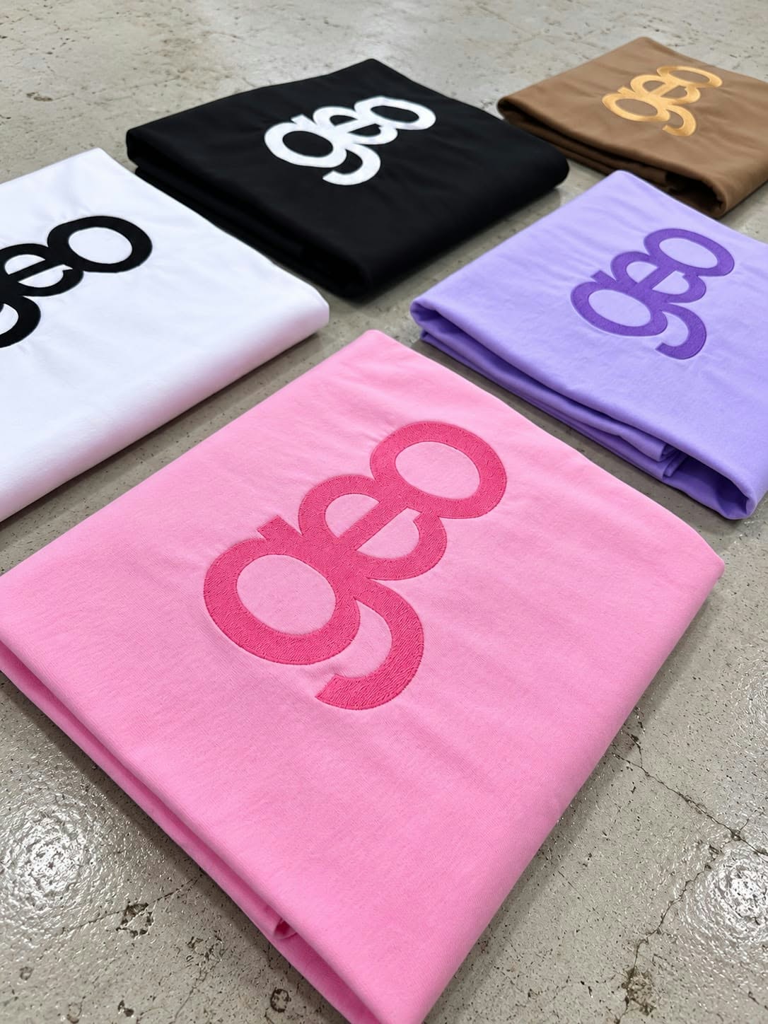 GEOLIFE EMBROIDERY  KHAKI TSHIRT