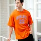 VARSITY ORANGE TSHIRT - GEOLIFE