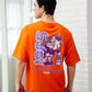 VARSITY ORANGE TSHIRT - GEOLIFE