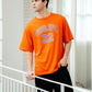 VARSITY ORANGE TSHIRT - GEOLIFE