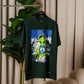 PEACE BOTTLE GREEN TSHIRT - GEOLIFE