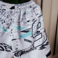 NASCAR WHITE MESH SHORT - GEOLIFE