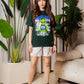 PEACE BOTTLE GREEN TSHIRT - GEOLIFE