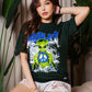 PEACE BOTTLE GREEN TSHIRT - GEOLIFE