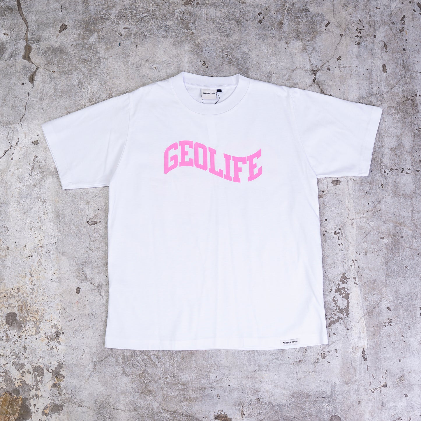 GEOLIFE DREAM BIG -  WHITE TSHIRT