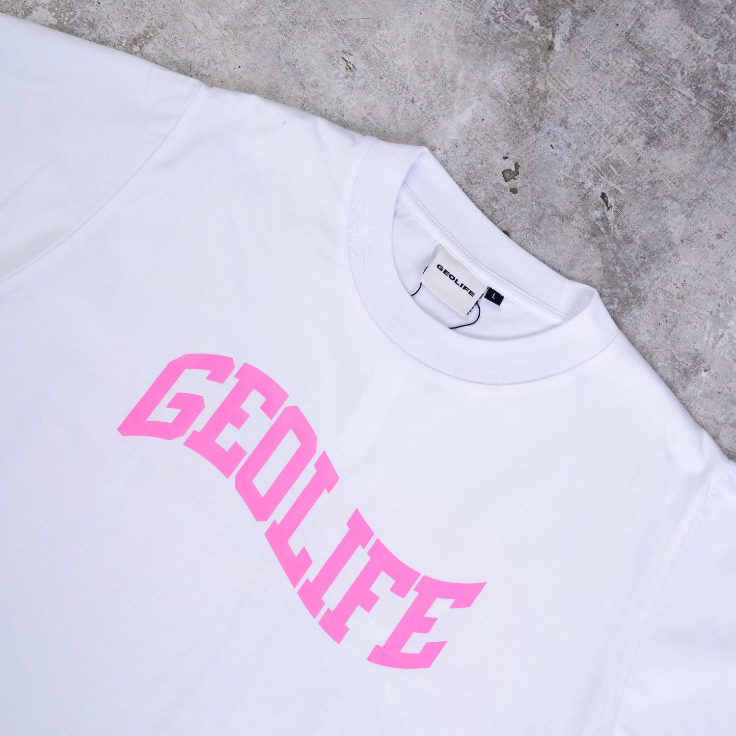 GEOLIFE DREAM BIG -  WHITE TSHIRT