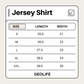 GEOLIFE JERSEY -  WHITE SHIRT