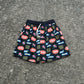 GEOLIFE PATTERN - MESH SHORT - BLACK