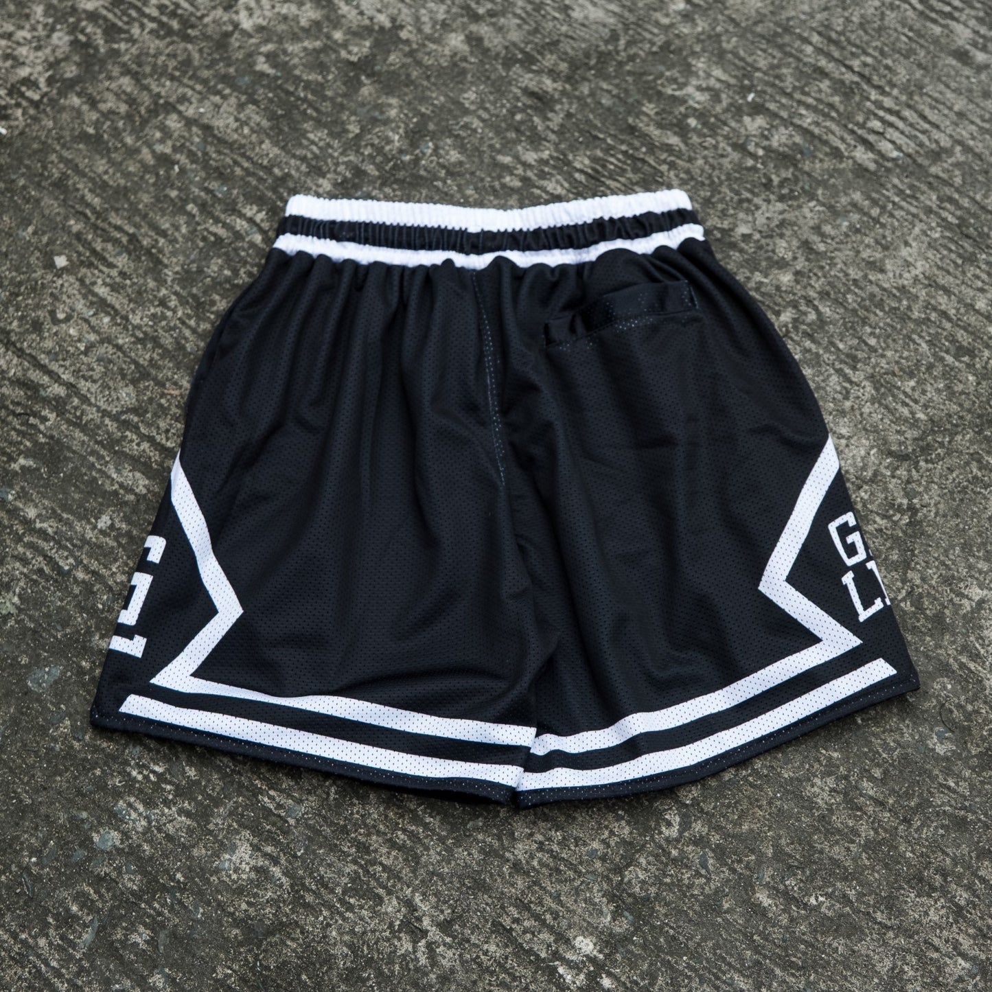 GEOLIFE CHICAGO INSPIRED - MESH SHORT - BLACK